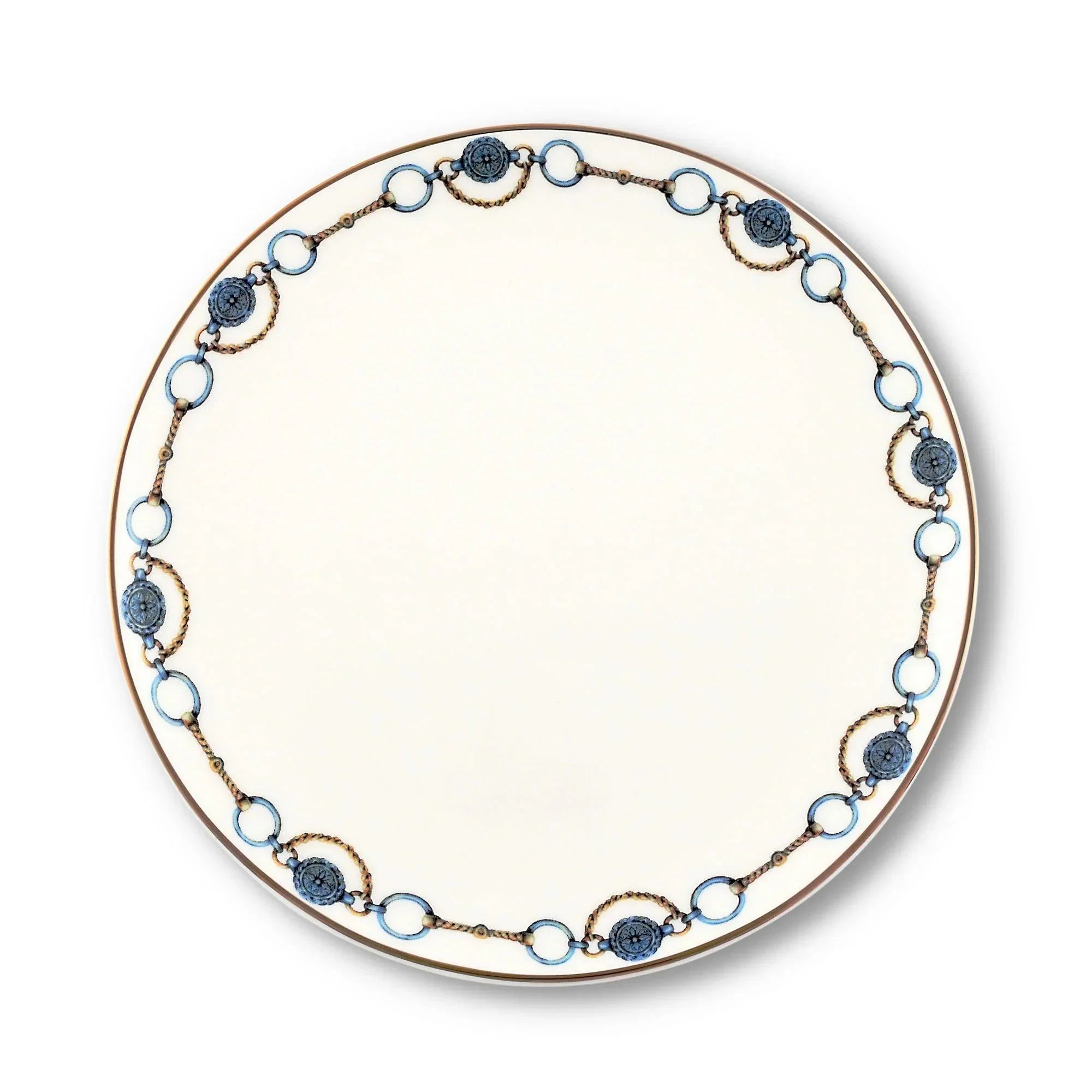 Bone china Conchos Western Salad Plate - Your Western Decor