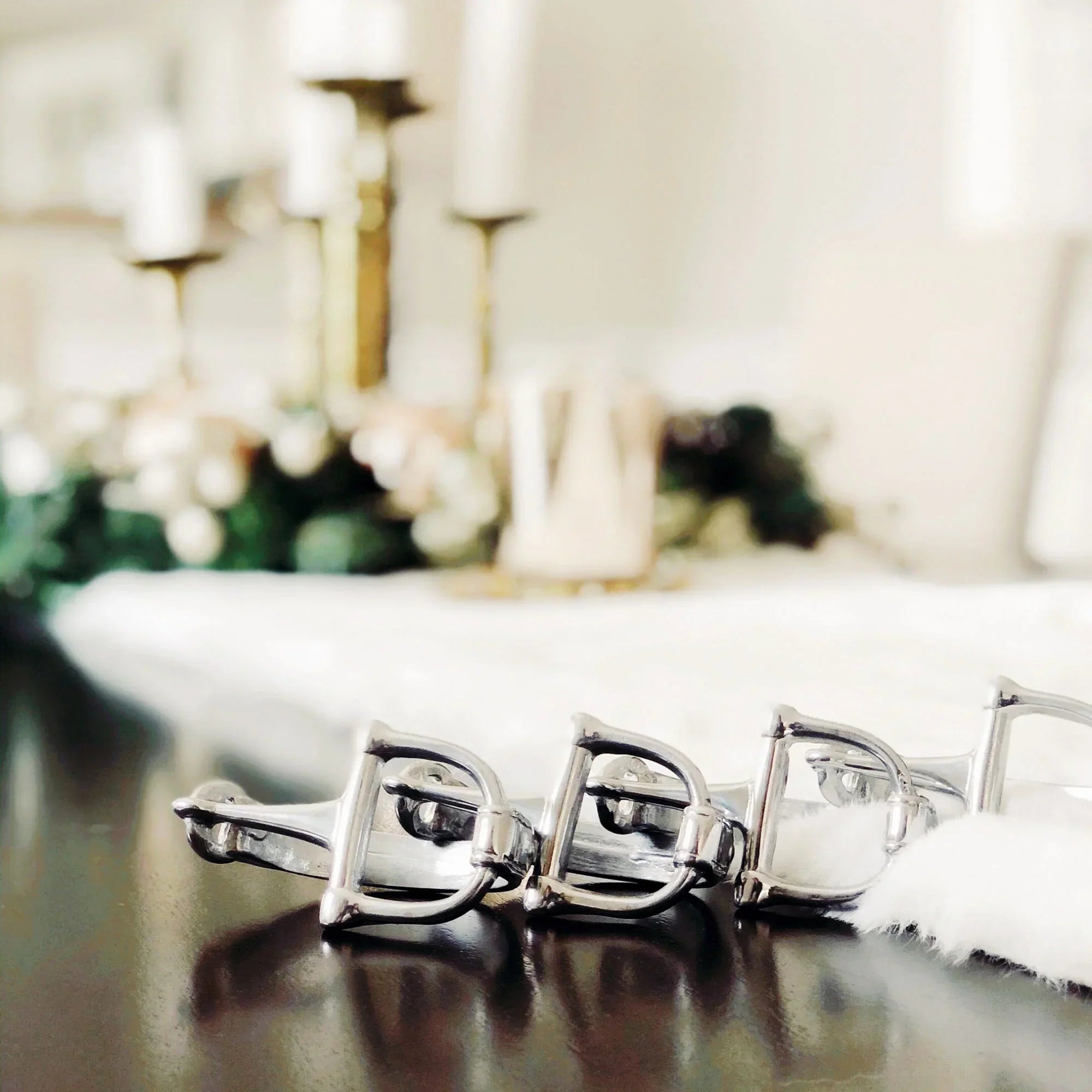 English Snaffle Bit Napkin Rings - Your Western Decor