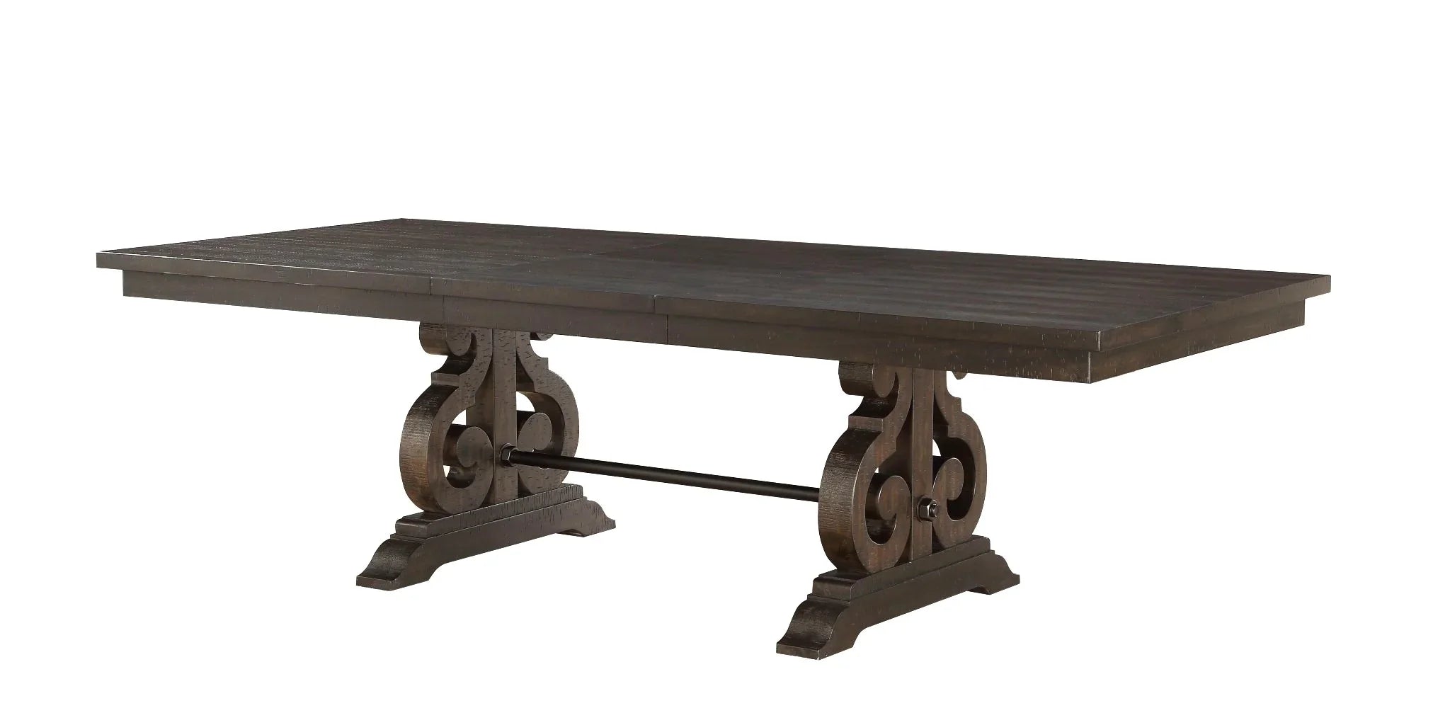 Dark Walnut Rectangle Dining Table - Your Western Decor