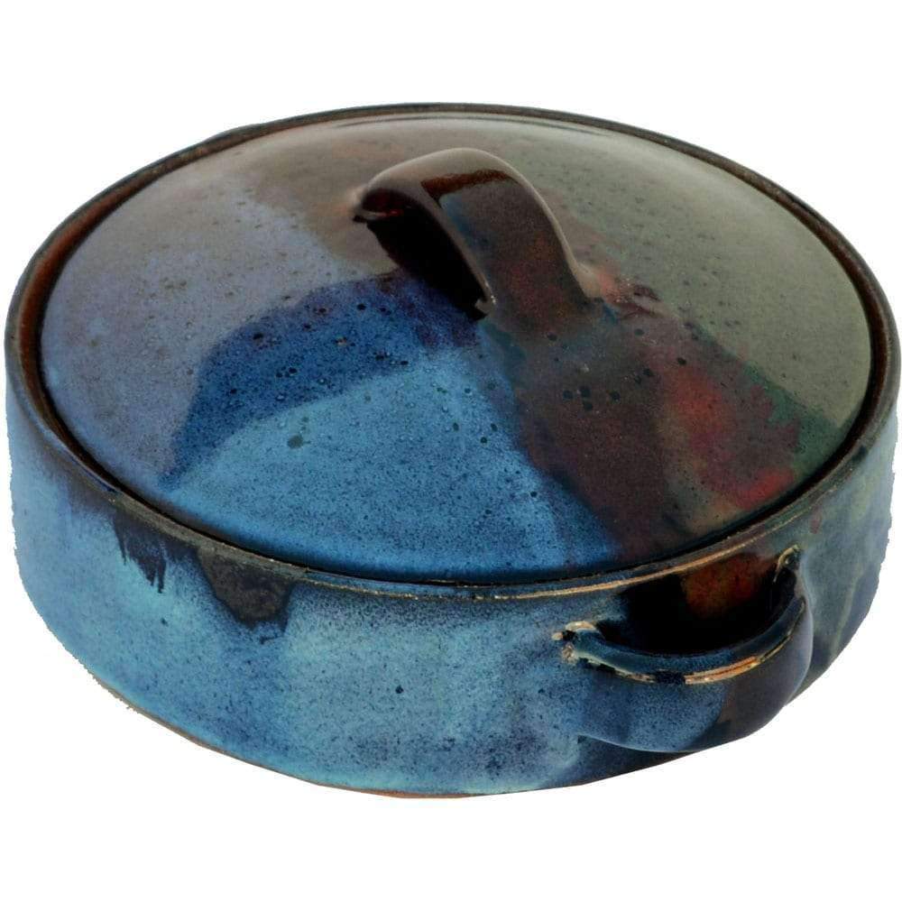 Glazed Stoneware Casserole Dish - 2 Sizes - Your Western Decor, LLC