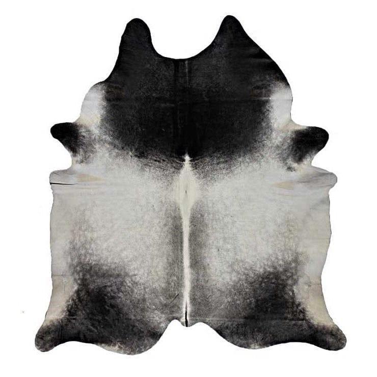 Two tone gradient gris grey Brazilian cowhide rug - Your Western Decor