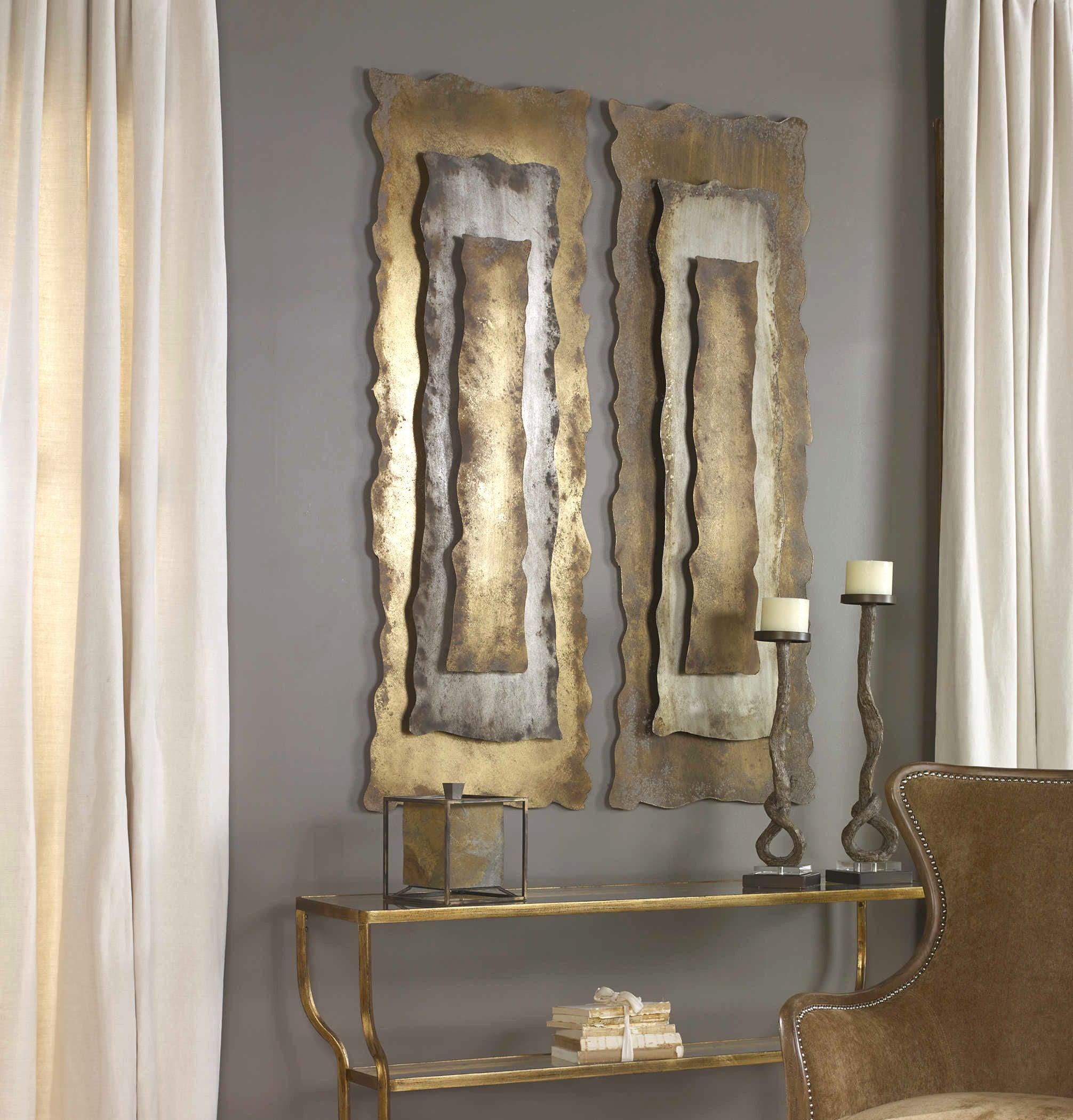 Layered Metal Wall Panel Decor - Your Western Decor
