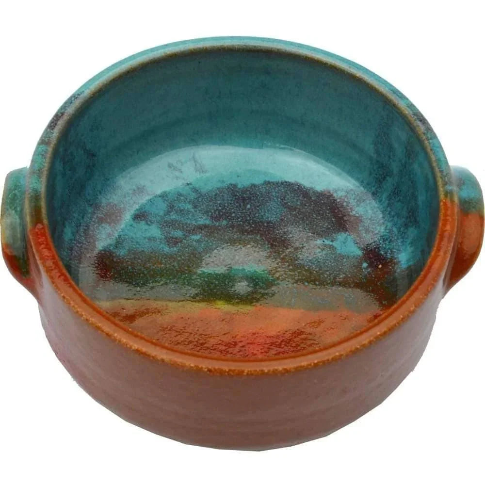 Small stoneware baking dish - made in the USA - Your Western Decor, LLC