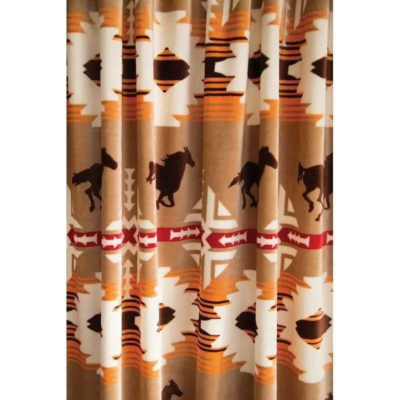 Diamond Ranch Western Drapes - Horse Decor - Your Western Decor
