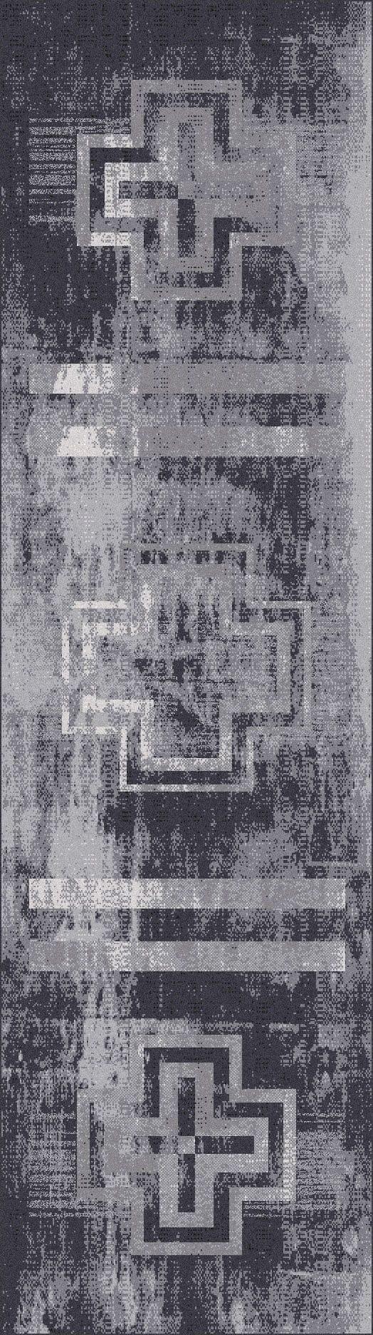 Distressed Bounty Grey Floor Runner made in the USA - Your Western Decor