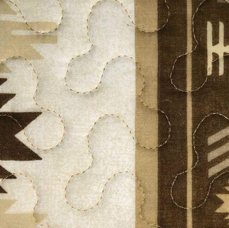 Quilted Bedding Detail - Your Western Decor