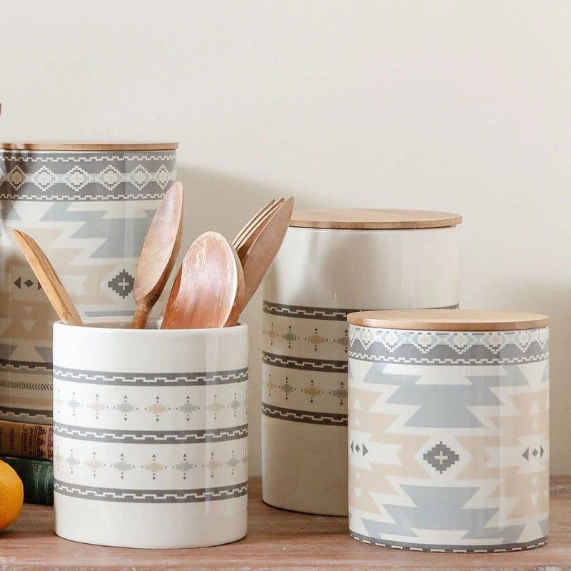 elegant ceramic kitchen canisters - Your Western Decor