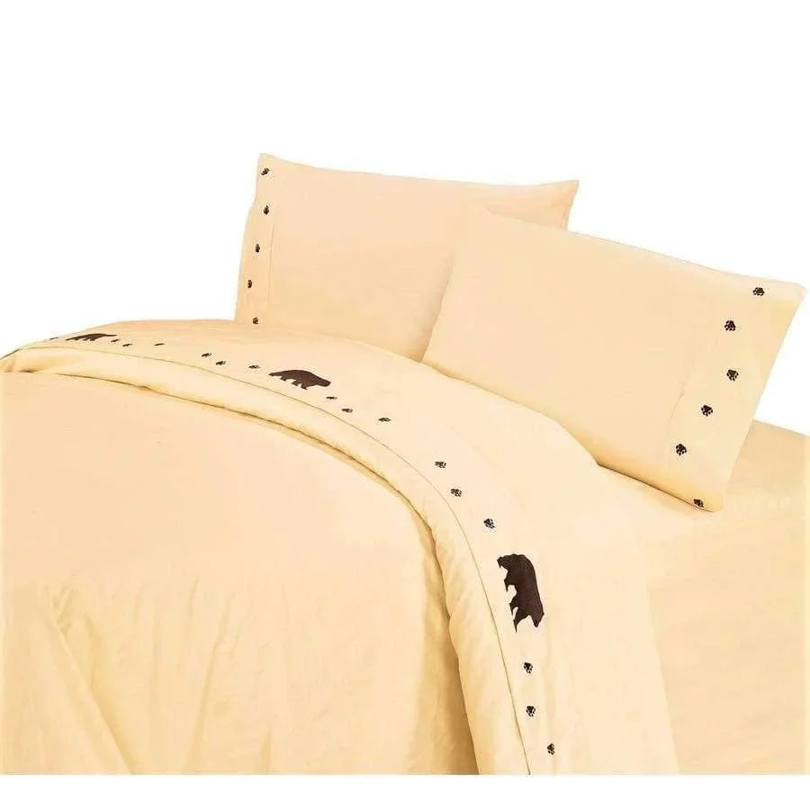 Lodge Bear Sheet Sets - Your Western Decor, LLC