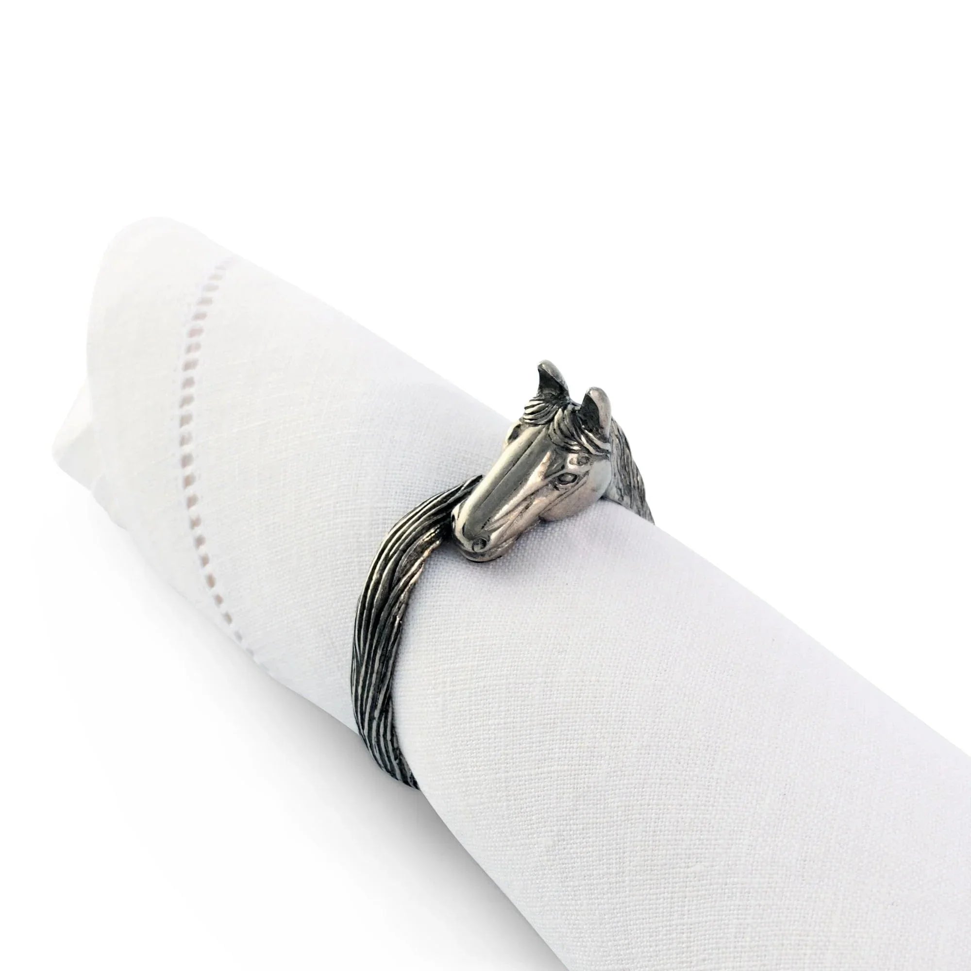 Equine Pewter Napkin Ring - Your Western Decor