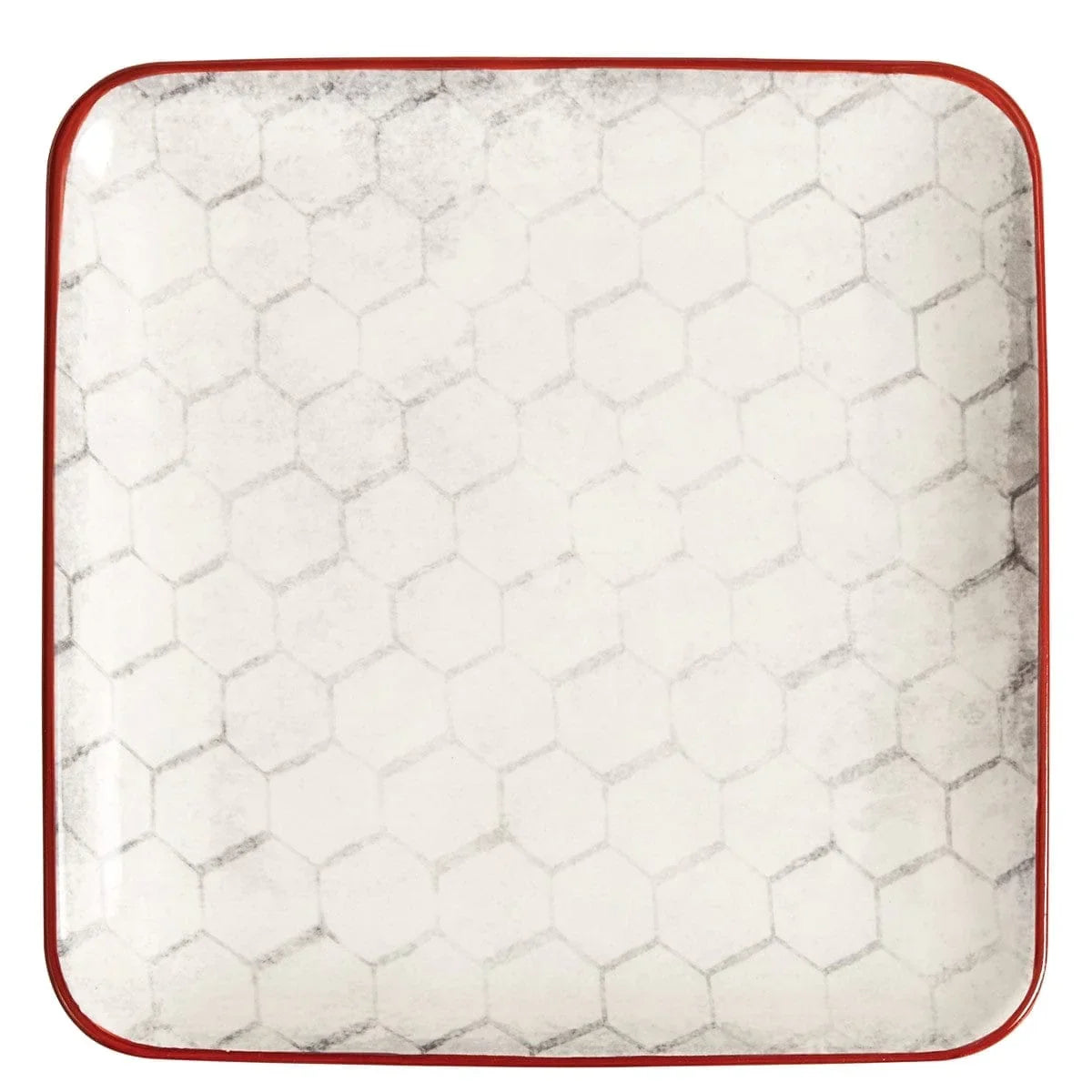 Farm Check Square Dinner Plate - Your Western Decor