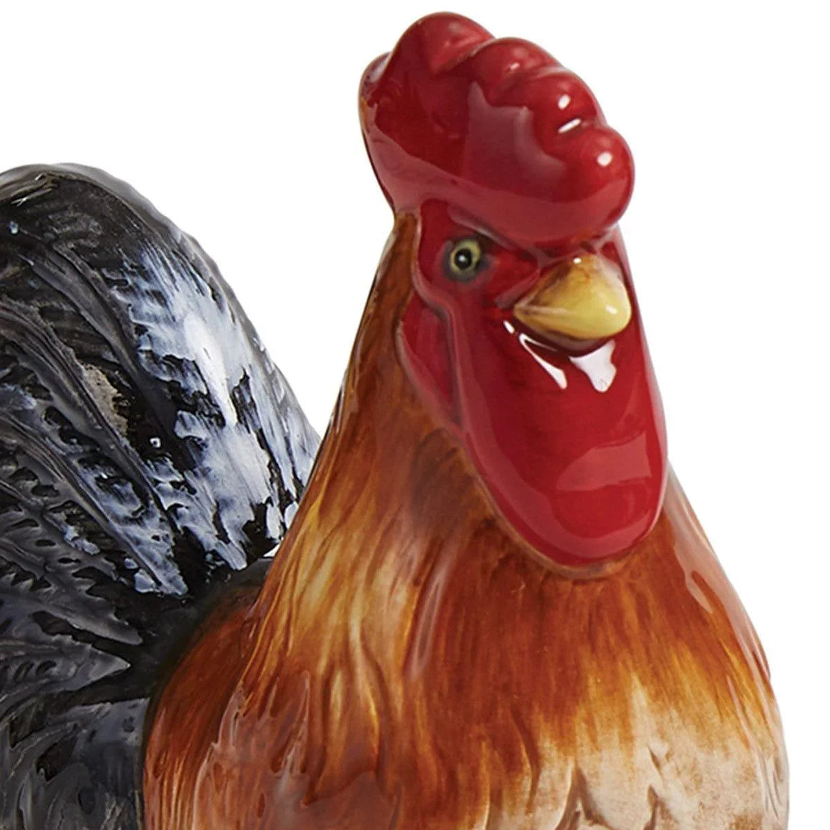 Rooster salt shaker detail - Your Western Decor