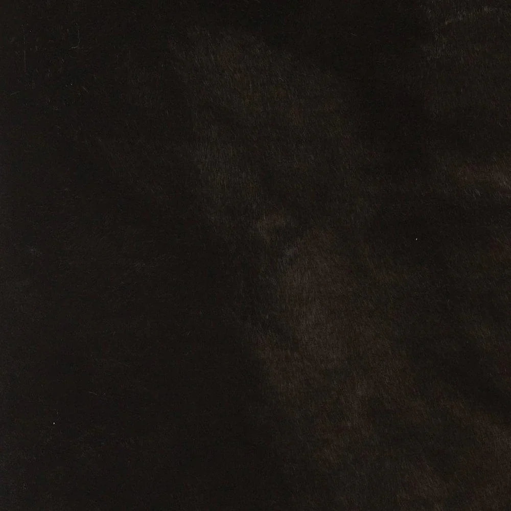 Black faux sable fur fabric made in Italy - Your Western Decor