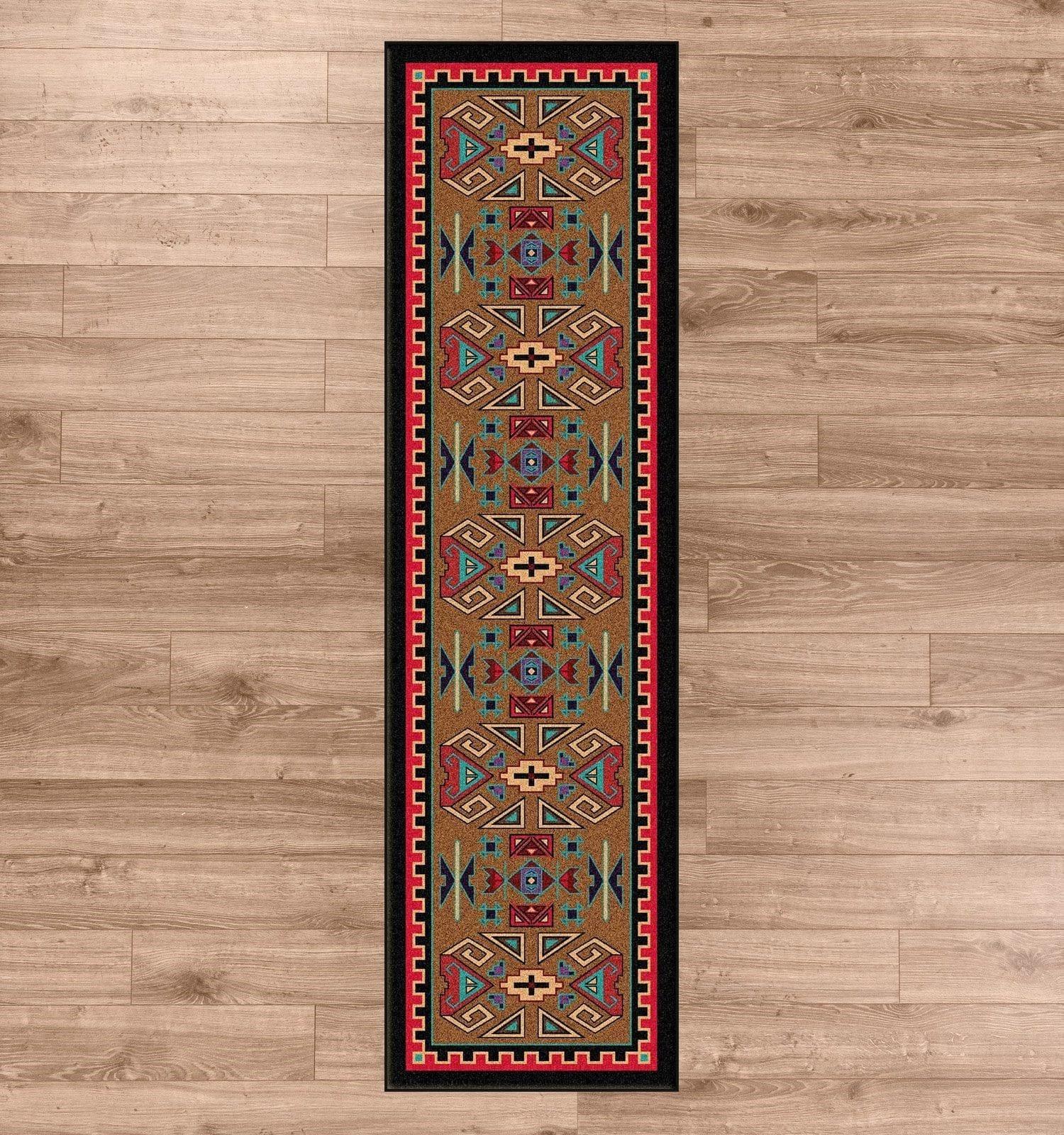 Four Rams Bright Southwest Floor Runner - Your Western Decor