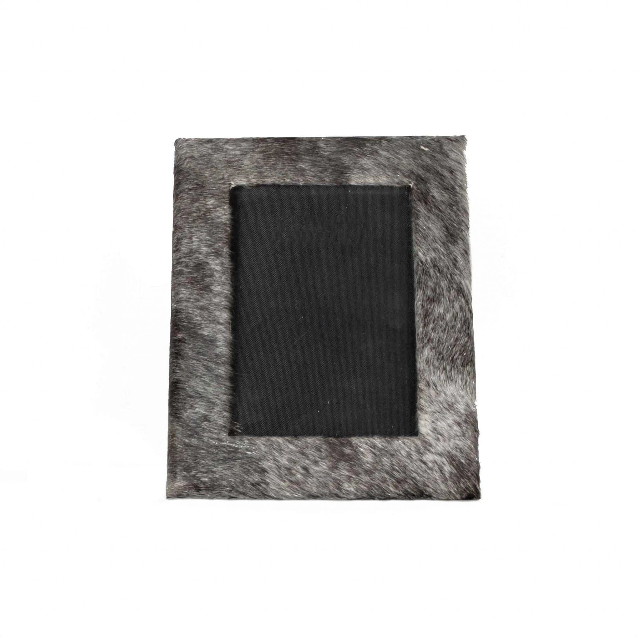 Grey Cowhide Picture Frame 4" x 6" - Your Western Decor, LLC