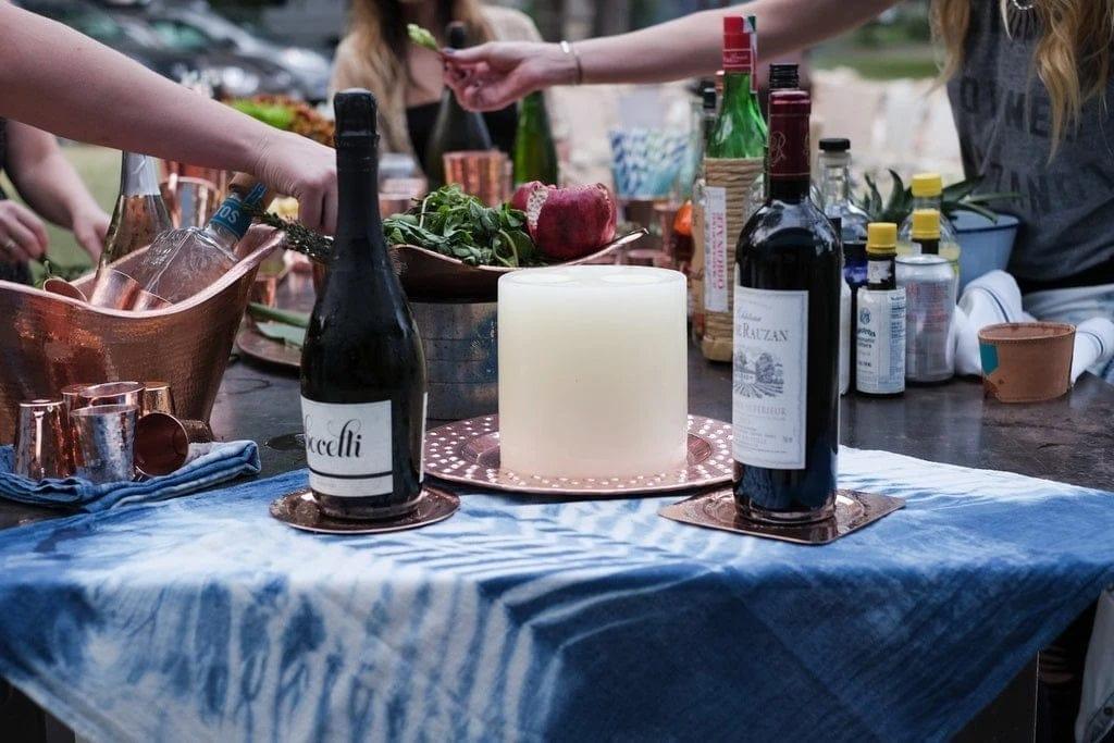 Hammered Copper Barware and Tableware - Your Western Decor