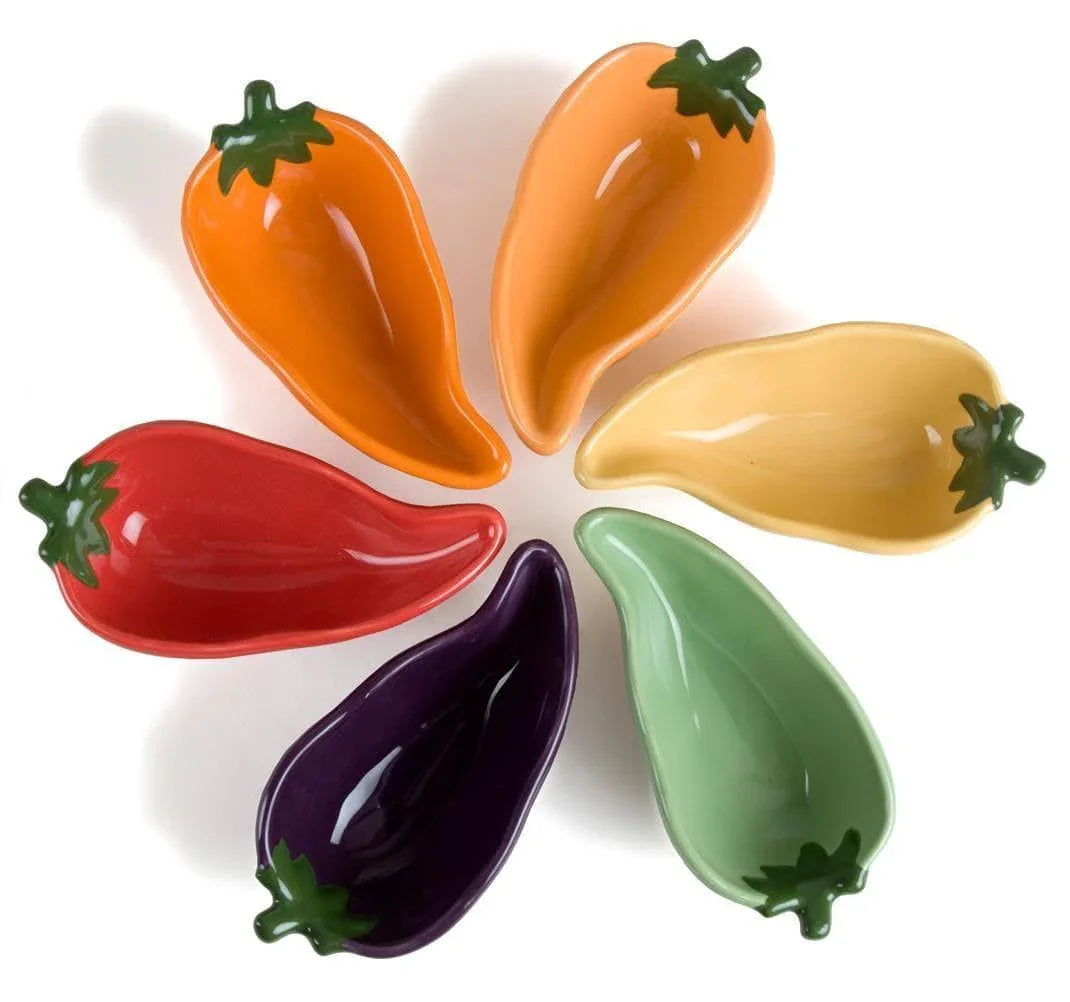 Chili Pepper Shape Bowls - Your Western Decor, LLC