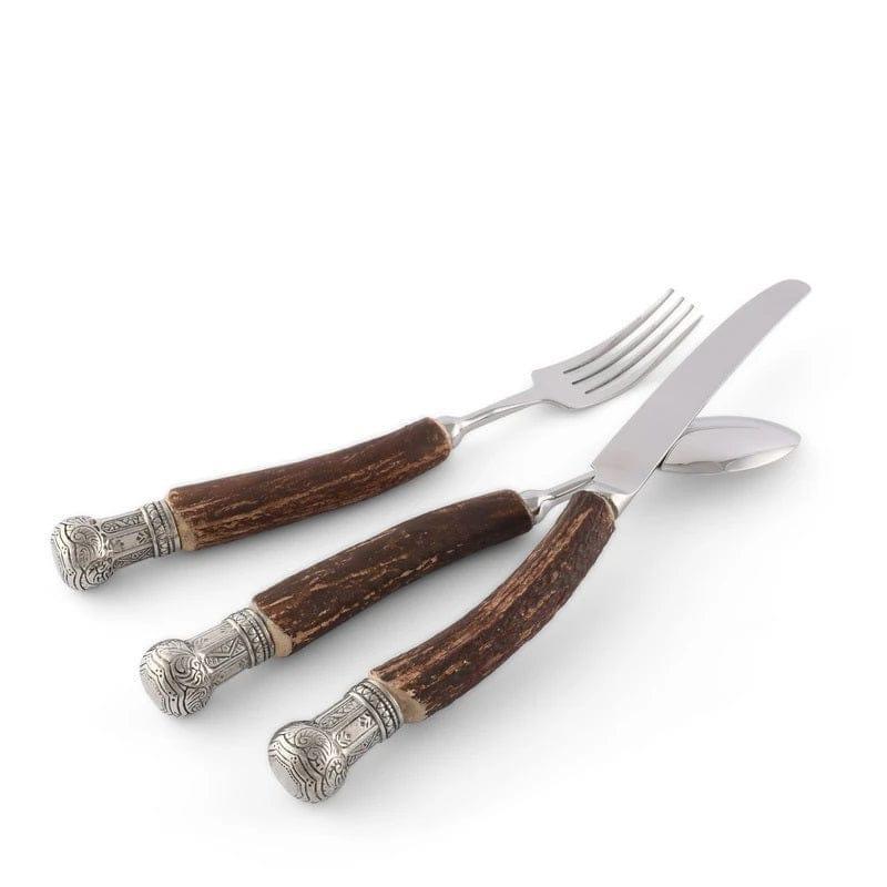 King Crown Antler Silverware - Your Western Decor