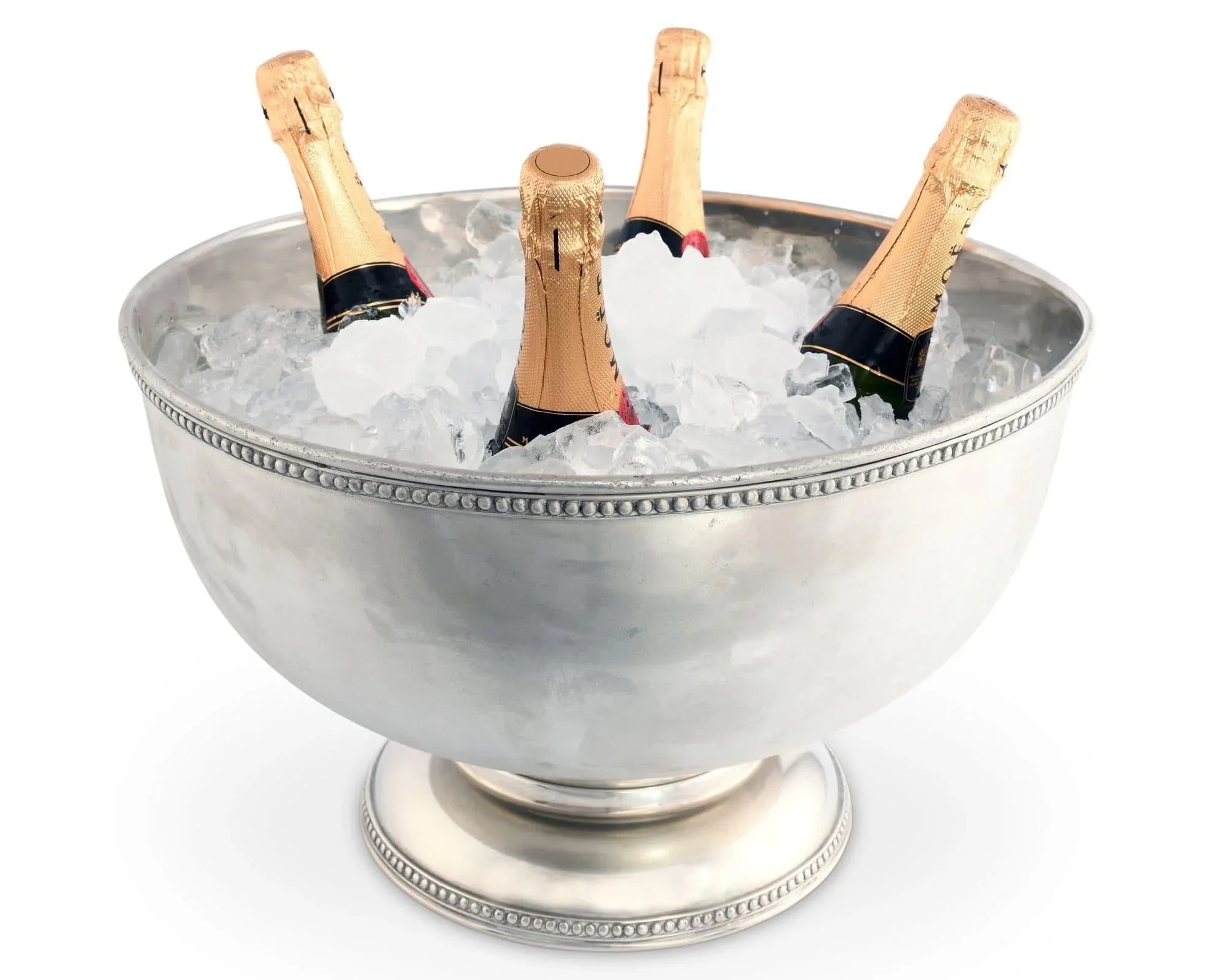 Large Premium Pure Pewter Ice Tub - Your Western Decor, LLC