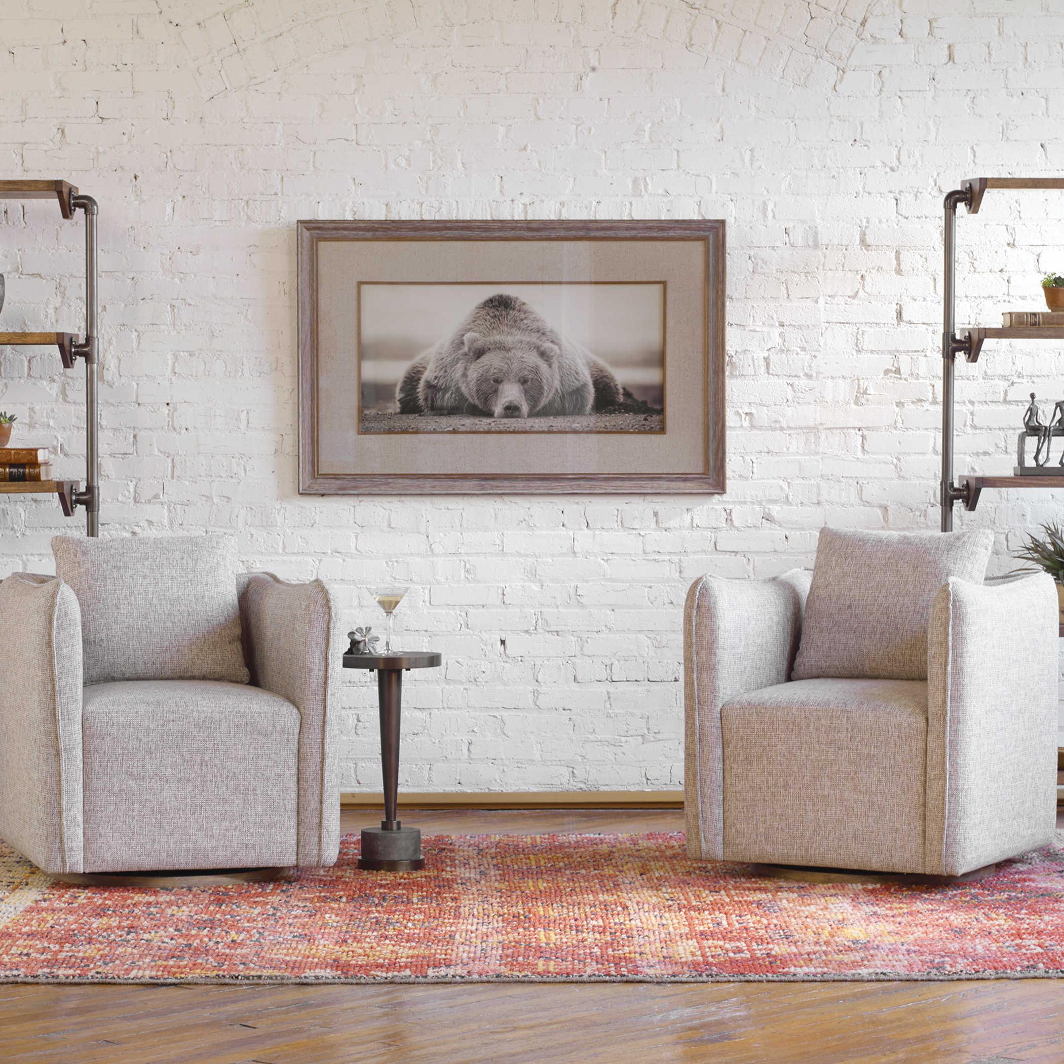 Sleeping Bears Lie Framed Wall Art - Your Western Decor