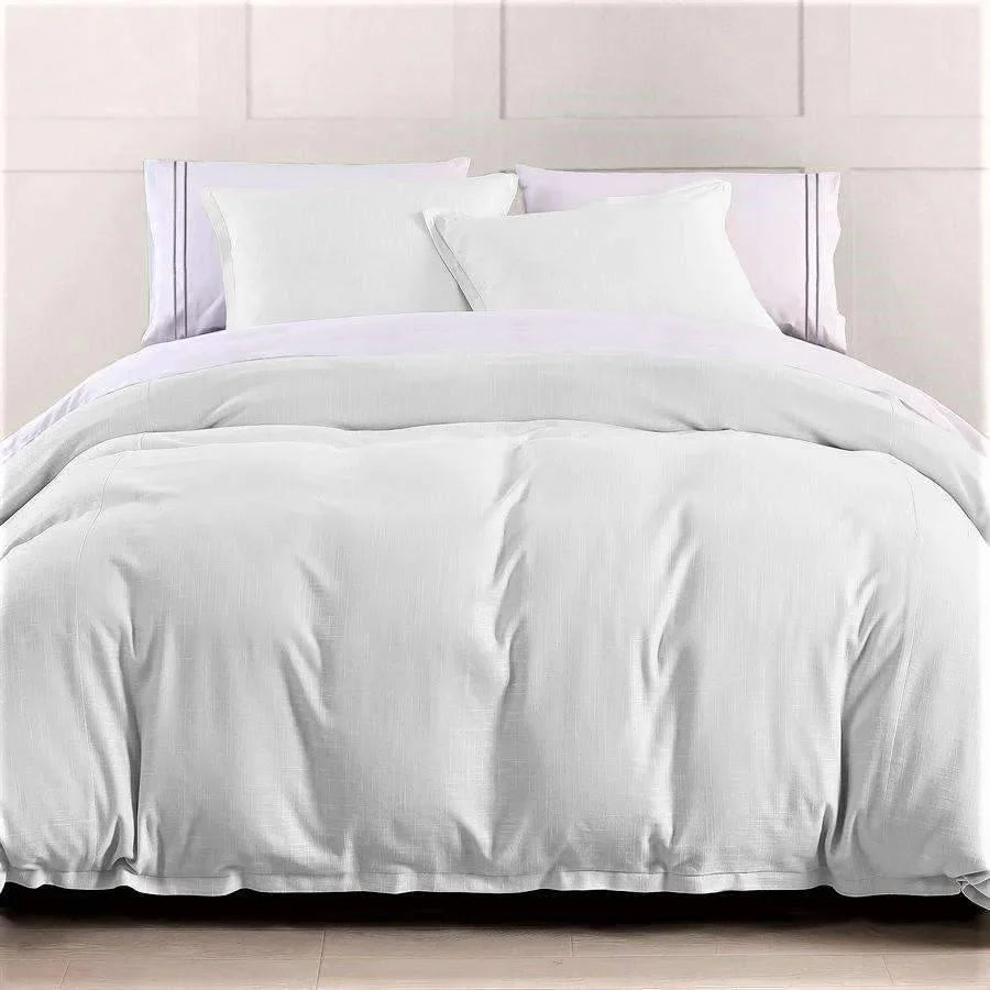 Light grey linen duvet cover. Your Western Decor
