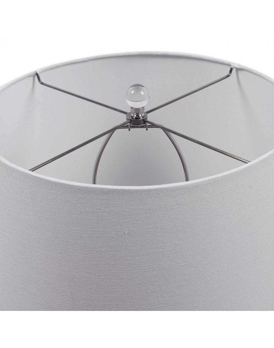 White linen lamp shade - Your Western Decor