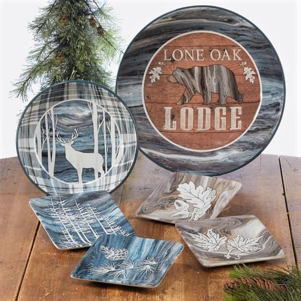Lone Oak Lodge Serving Pieces - Your Western Decor