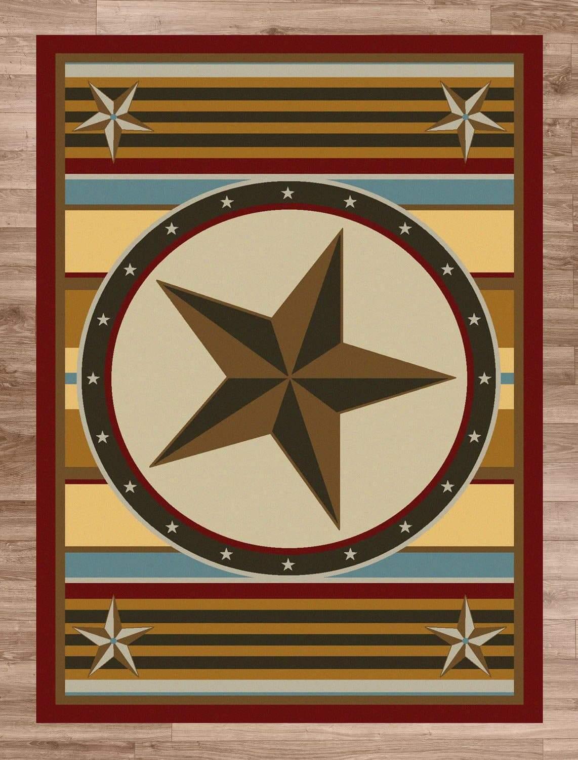Lonestar Western Rug - Maize - Your Western Decor