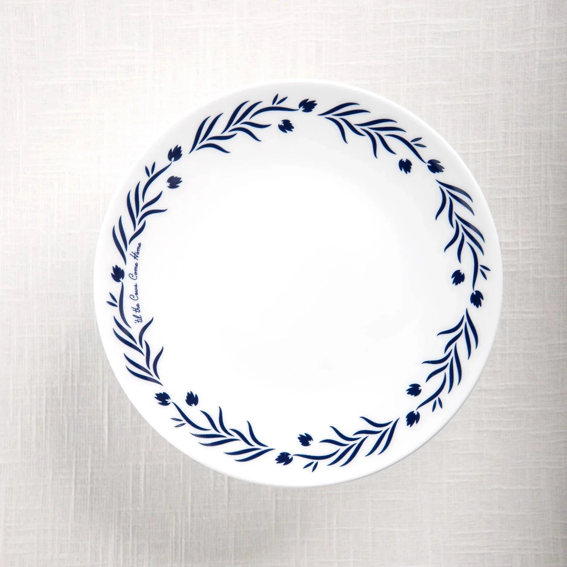 Lucky cows plate collection salad plate made in the USA - Your Western Decor