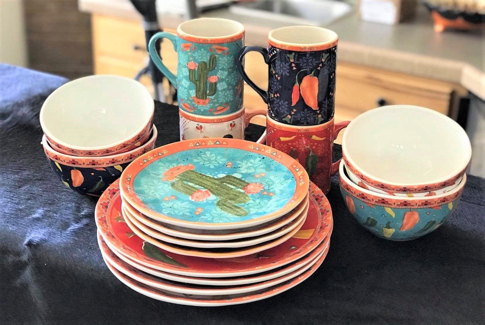 Mexican Fiesta Dinnerware - Your Western Decor & Design