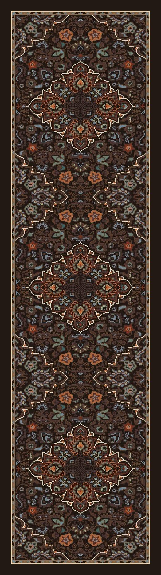 Montreal Electric Persia Floor Runner - Made in the USA - Your Western Décor
