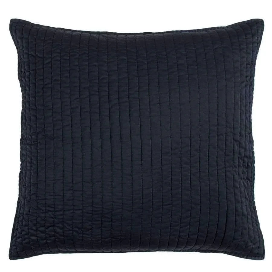 Satin navy euro sham. Your Western Decor, LLC
