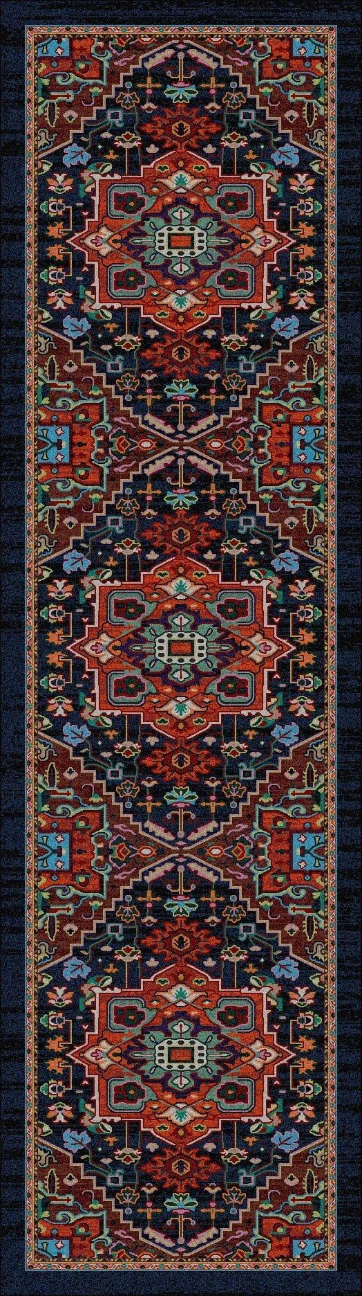 Persia Floor Runner - Made in the USA - Your Western Decor, LLC