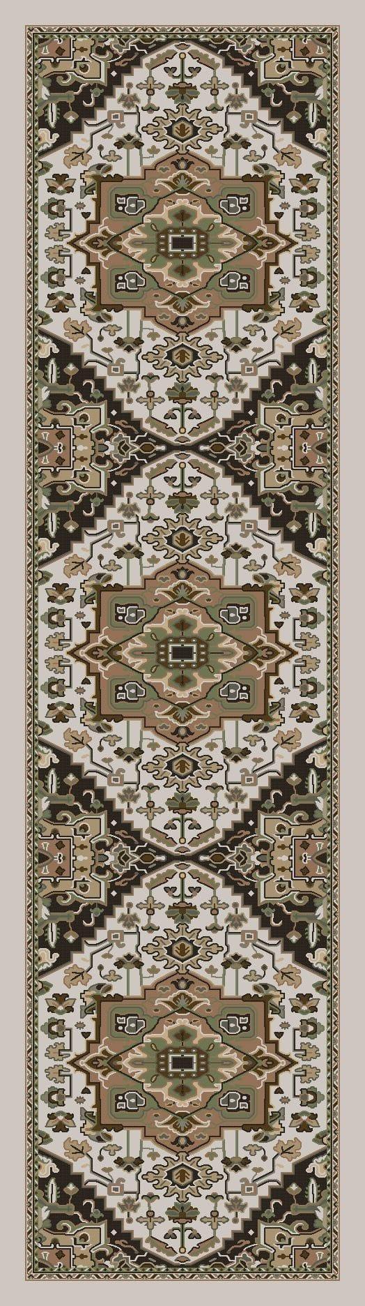 Persia Voyage Floor Runner - Made in the USA - Your Western Decor, LLC