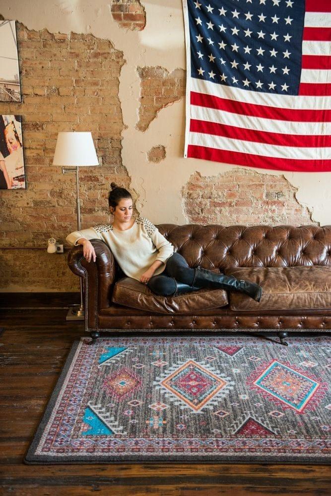 Persian Southwest Area Rug - Made in the USA - Your Western Decor, LLC