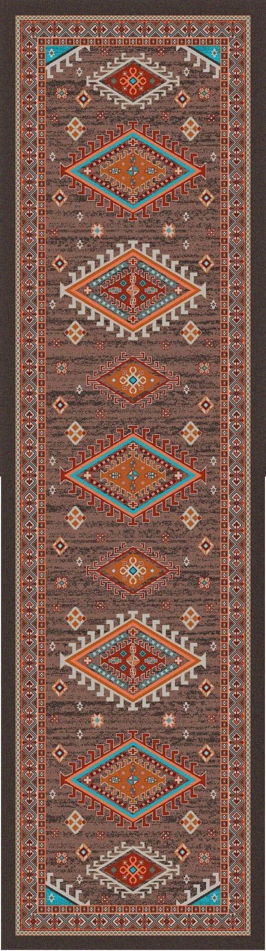 Persian Southwest Floor Runner - Made in the USA - Your Western Decor, LLC