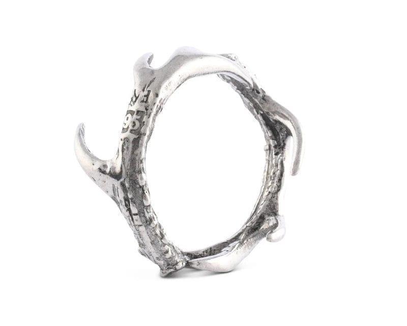 Handcrafted Pewter Antler Napkin Rings - Your Western Decor