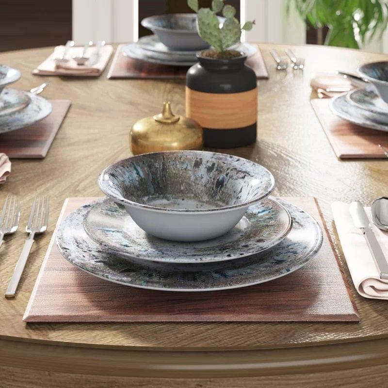 Neutral Stone Heavy Weight Melamine Dishes - Your Western Decor