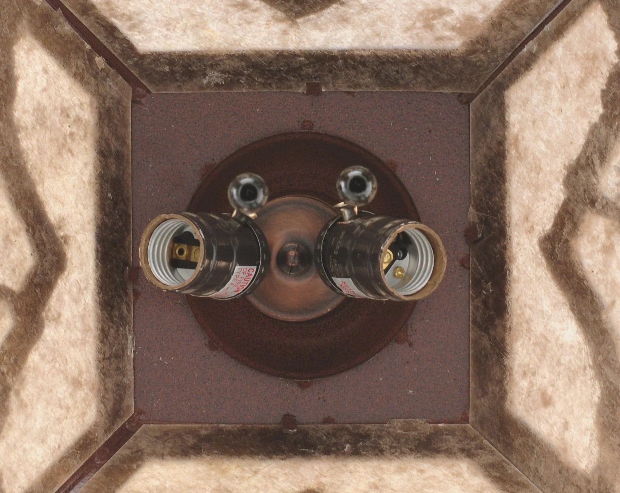 Running horses pendant light fixture sockets - Made in the USA - Your Western Decor