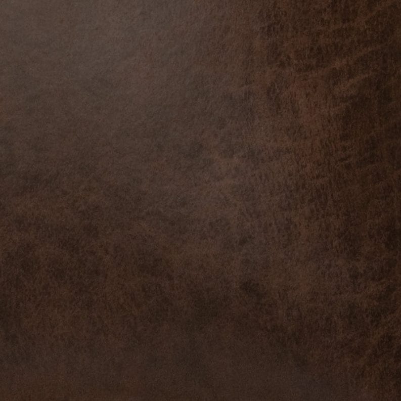 Sable brown faux leather swatch sold by the yard - Made in the USA - Your Western Decor