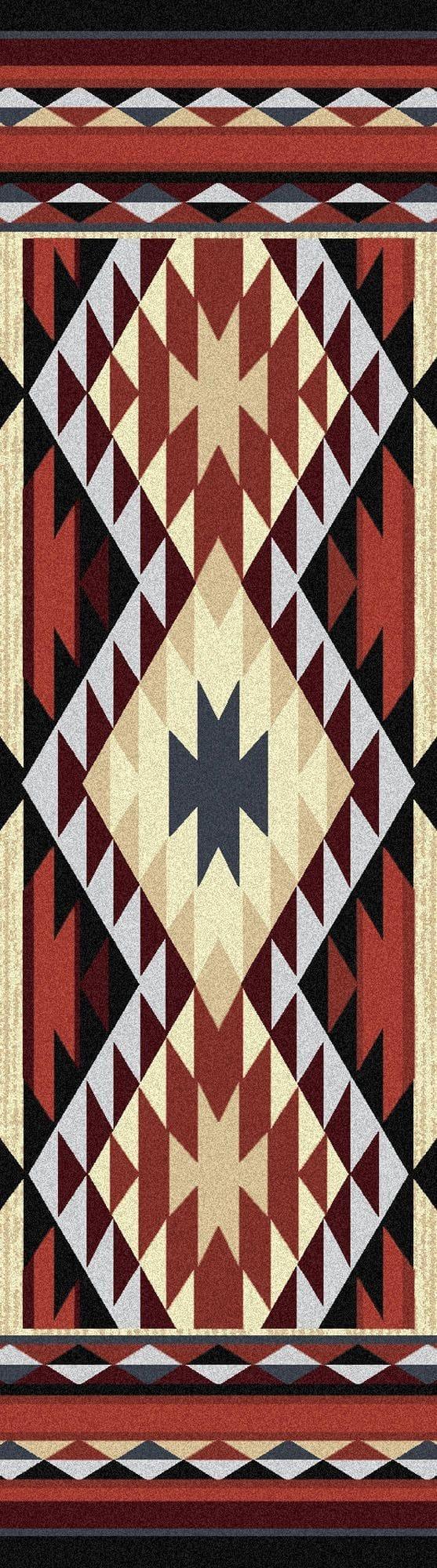 Sancy Rio Southwestern Floor Runner made in the USA - Your Western Decor