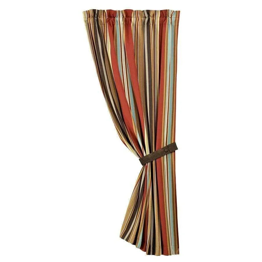 Santa Fe Southwestern Serape single curtain panel. Your Western Decor