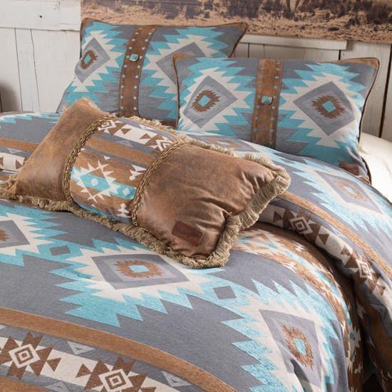 Earthy Southwestern Santa Fe Bedding Set. Free shipping. Your Western Decor