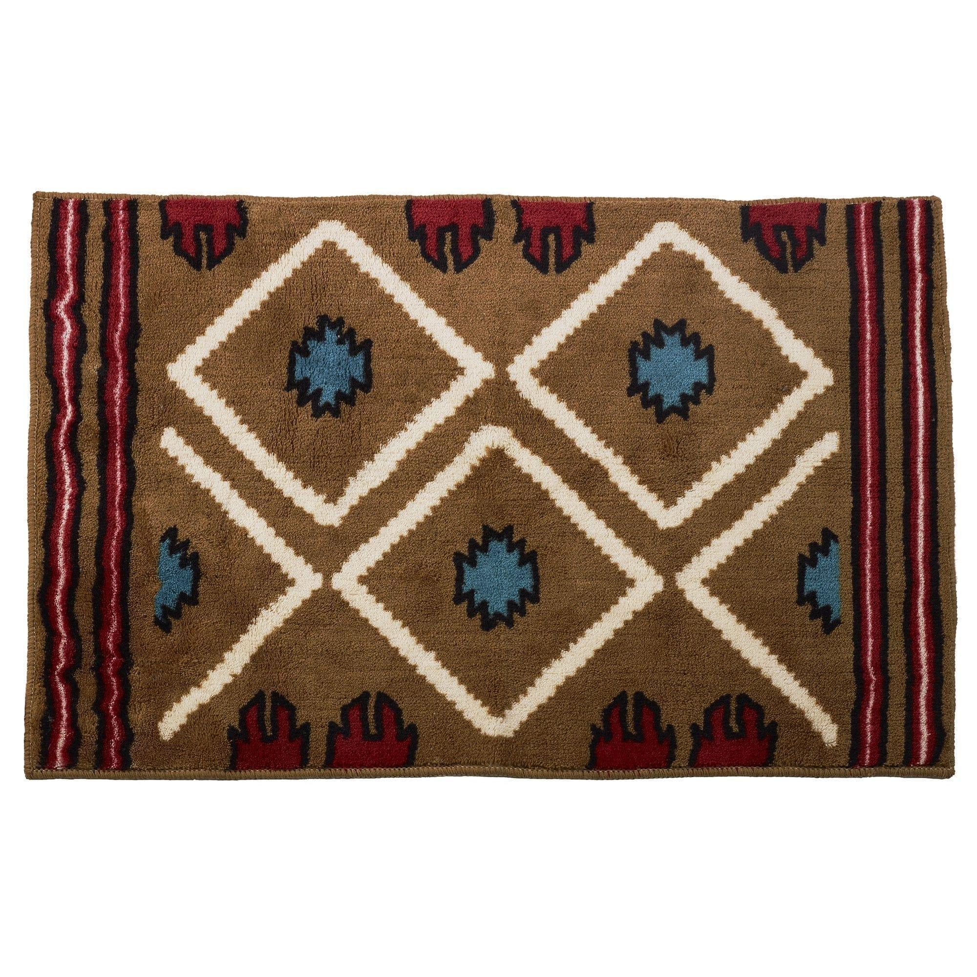 Socorro 9 PC Bath Accessory and Del Sol Mocha Towel Set | Your Western Decor