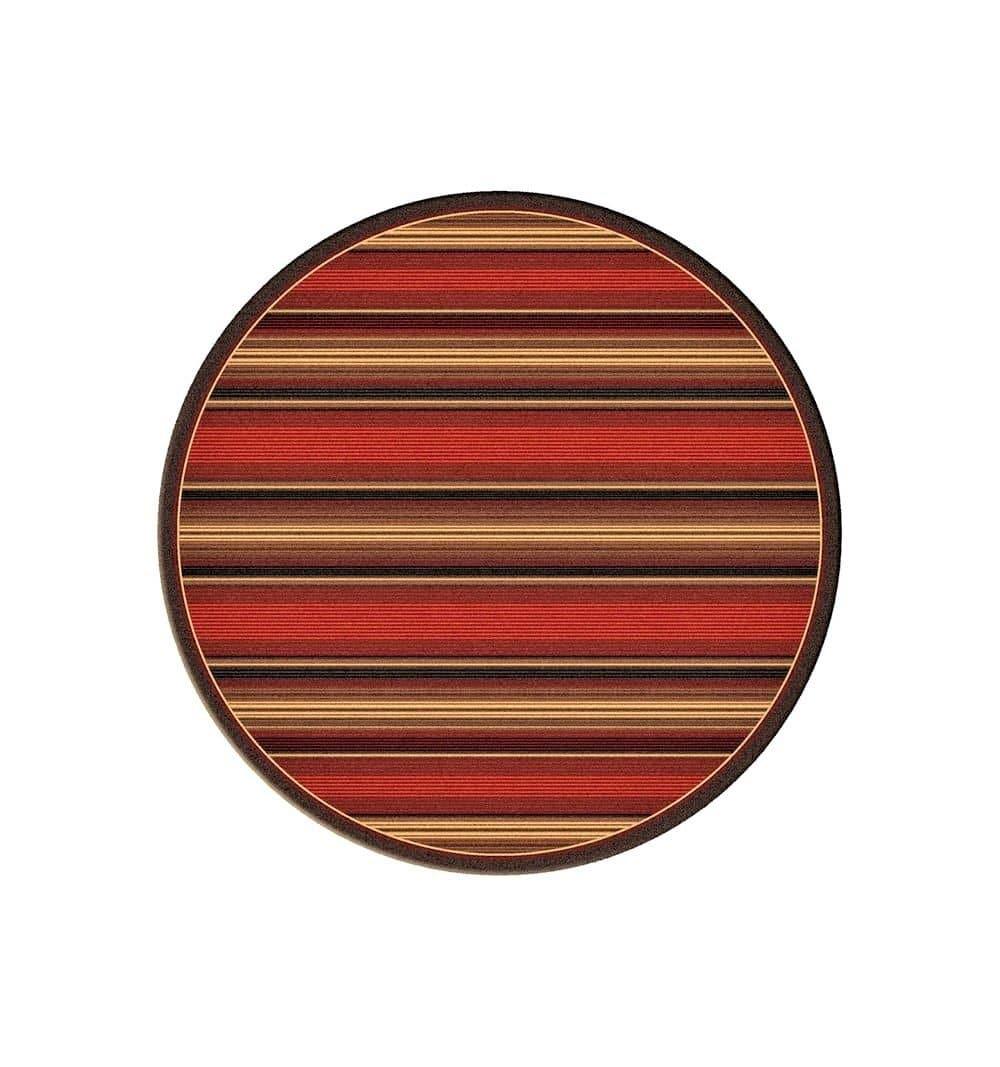 Santa Fe Southwestern Round Area Rug. Your Western Decor