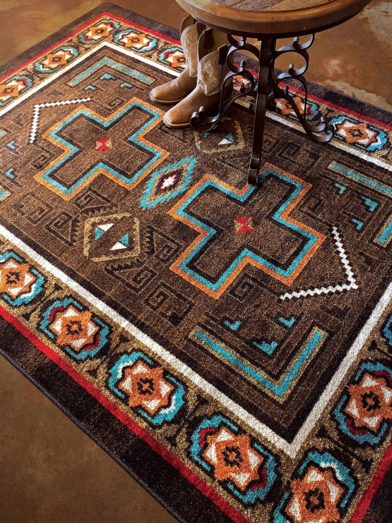 Sawtooth Southwestern Rugs made in the USA - Your Western Decor