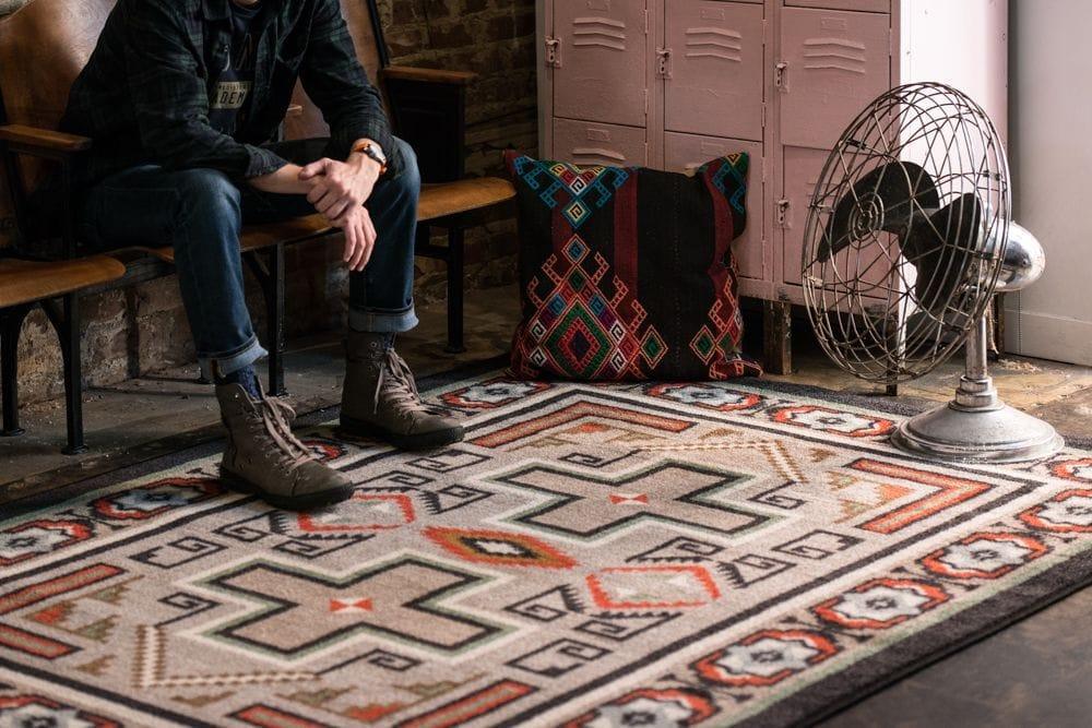 Sawtooth Western Area Rug - Made in the USA - Your Western Decor, LLC