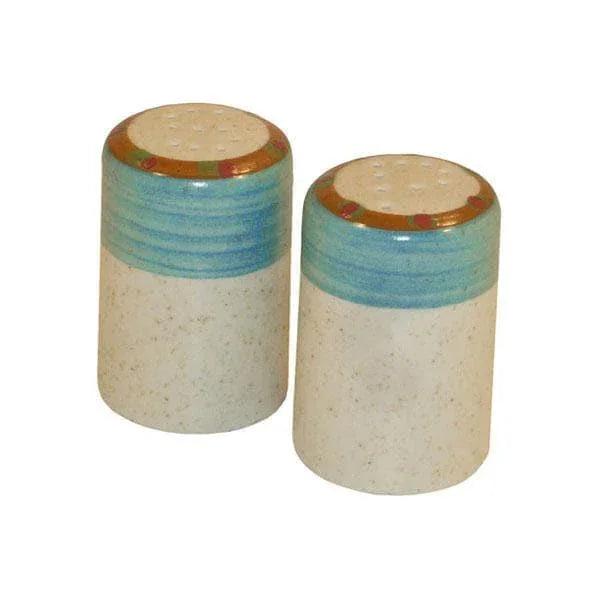 Hand painted sedona salt and pepper shaker set. Handmade in the USA. Your Western Decor