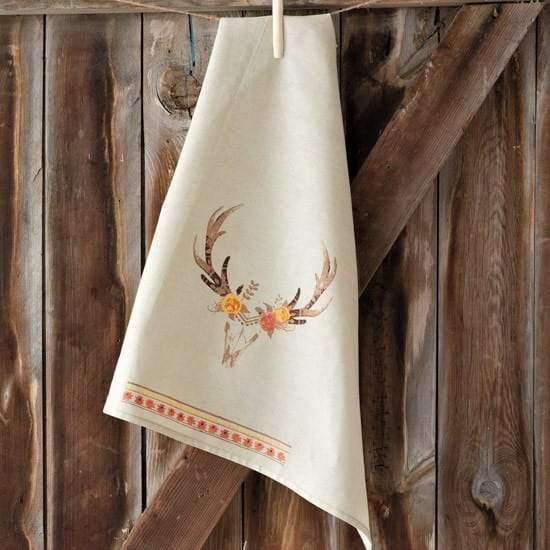 Sedona Summer Skull & Flowers Tray - Your Western Decor, LLC