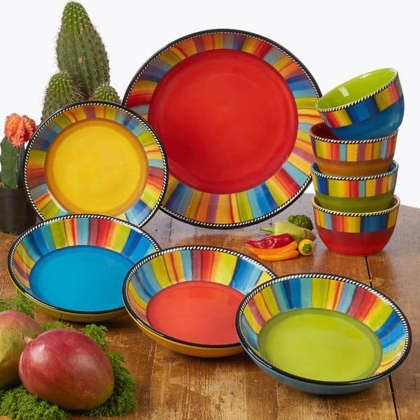 Senora Splash Southwest Bowls Collection - Your Western Decor, LLC