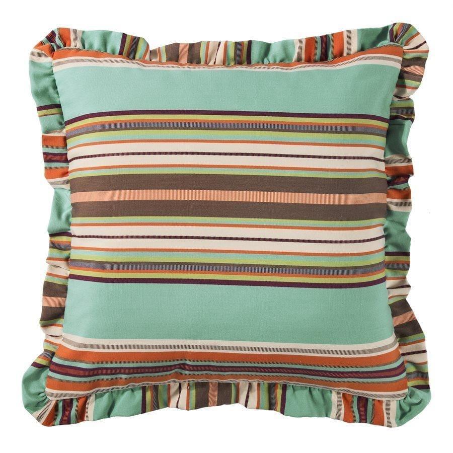 Southwestern serape stripe euro sham - Your Western Decor